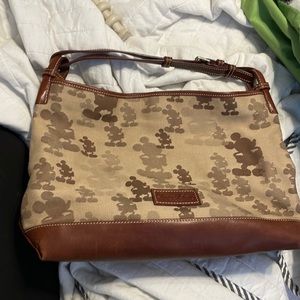 Vintage Rare Hard to Find Dooney & Bourke Mickey Mouse Purse Walt Disney Resort